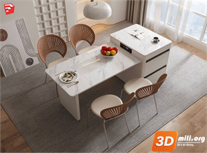 Kitchen island Skp Files